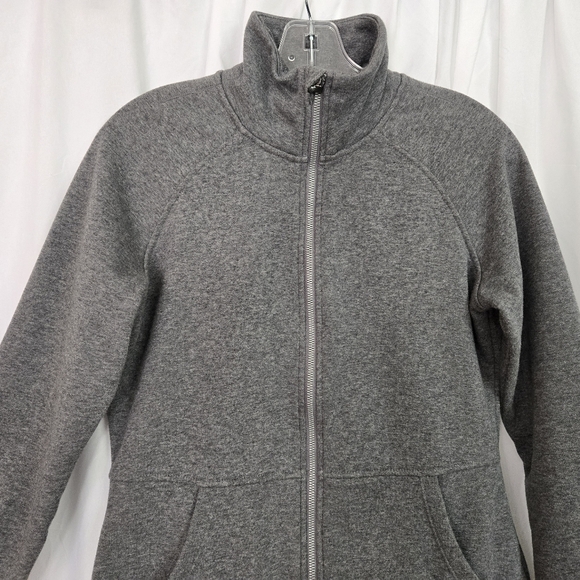 Skechers Jackets & Blazers - Skechers Gray Women's Full Zip Jersey Fall Mock Neck Jacket Size S